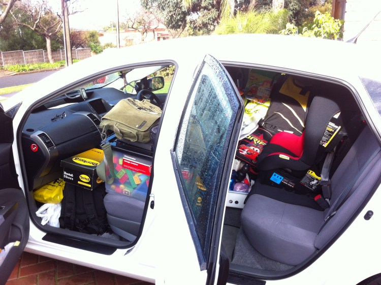 Packed and on the move